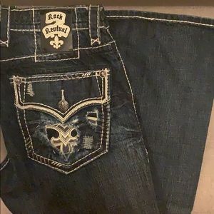 Men’s Rock Revival Damont bootcut